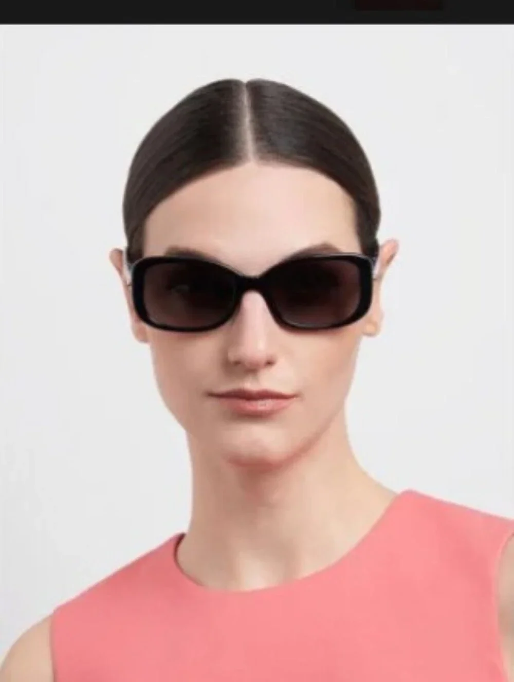 Kate Spade Dionna/S 807WJ Black Rectangle Sunglasses for Women New